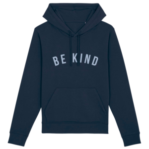 Unisex navy and baby blue Smith Webb hoodie