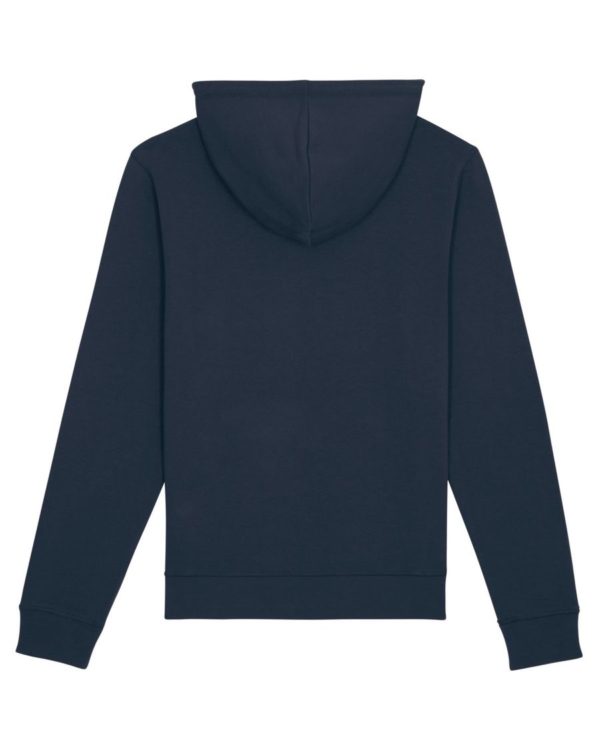 Unisex navy and baby blue Smith Webb hoodie - Image 2