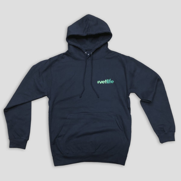 Vetlife Navy Blue Hoodie