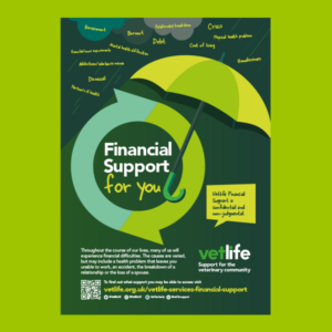 Vetlife Financial Support Poster (PDF download)